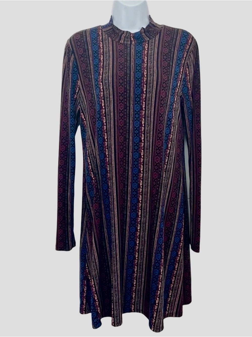 BCBGeneration Long Sleeve A-Line Dress Women’s Size M - Picture 2 of 7